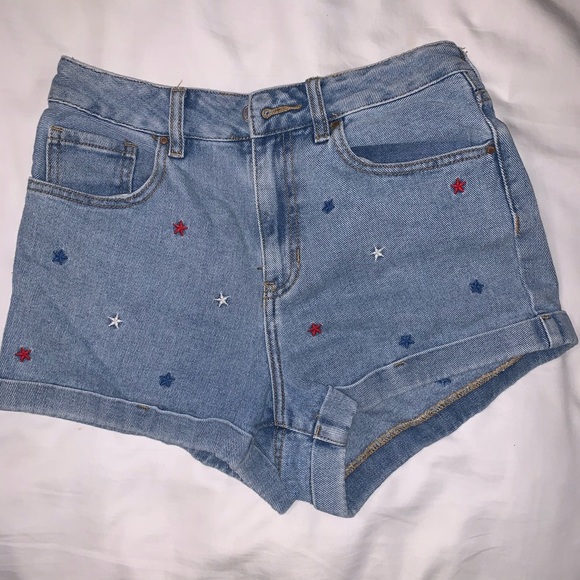 PACSUN MOM SHORT WITH STARS - Picture 2 of 4